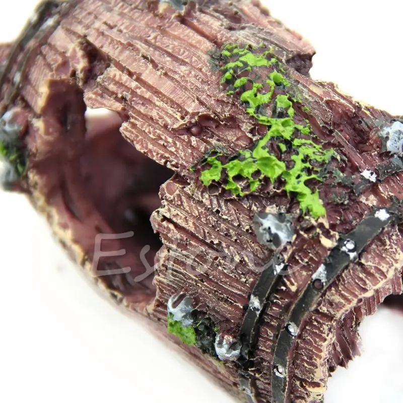 Аквариумное скальное украшение для аквариума скрывающая пещера Горный пейзаж |