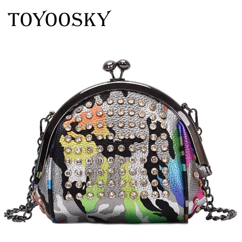 Модная брендовая женская сумка TOYOOSKY 2019 через плечо из искусственной кожи с