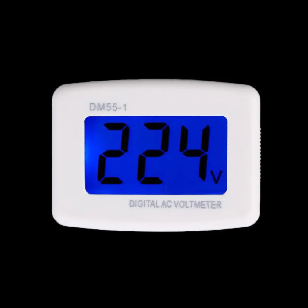 Электронные приборы цифровой вольтметр с ЖК дисплеем напряжение 80 300 В
