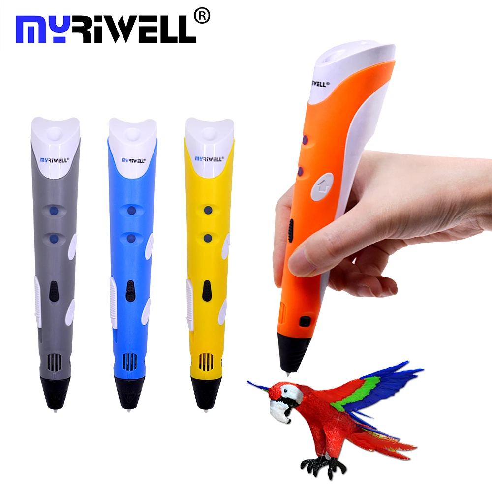 Волшебная 3d ручка Myriwell для печати сделай сам с наполнителем из АБС пластика 9 м