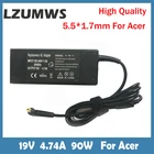 Зарядное устройство для ноутбука, 19 в, 5,5 А, 90 Вт, 1,7*1010 мм