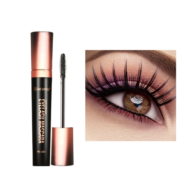 1 шт. плотная Черная тушь для ресниц долговечная водостойкая неголовокруглый