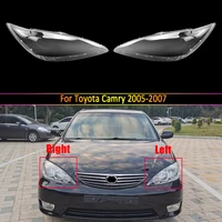 car headlight lens for toyota camry 2005 2006 2007 headlamp cover car replacement front auto shell cover lampcover lampshade