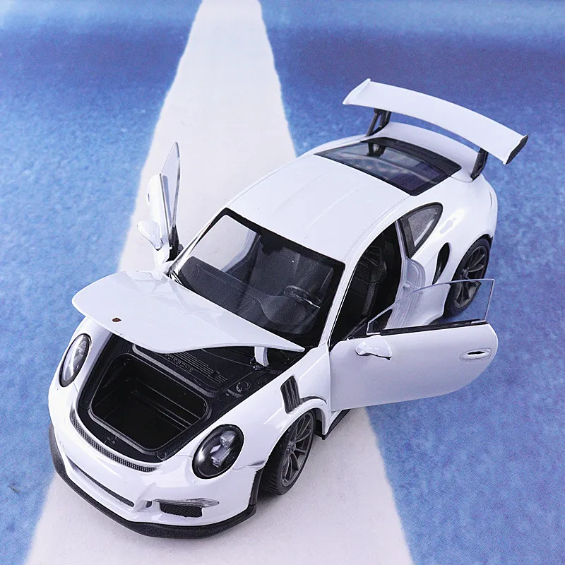 Литая под давлением модель автомобиля 1:24 из сплава Porsche 911(997) GT3 RS спортивный