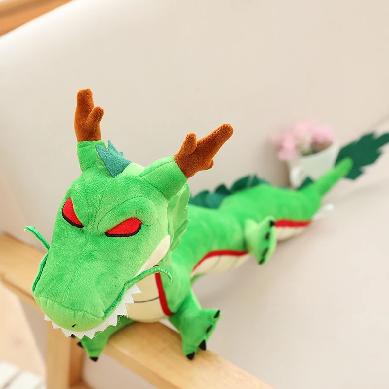 Мягкое плюшевое животное дракон 80/100 см Shenron Дракон аниме земля собирать куклы
