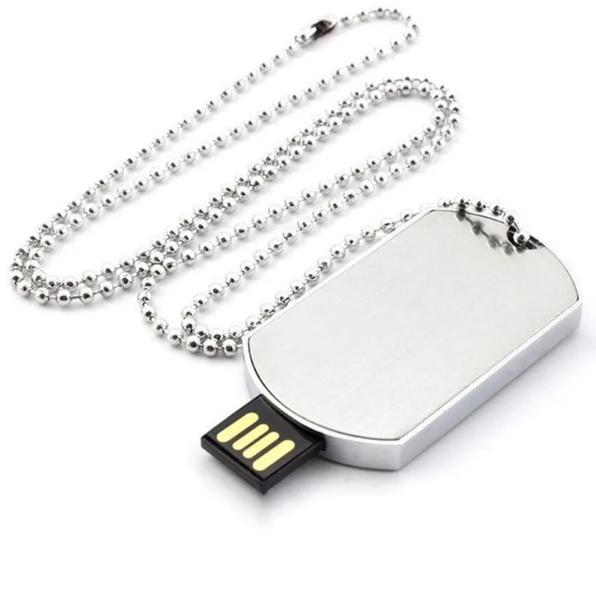 Металлическая бирка для собаки с логотипом сделай сам usb 2 0 флэш накопитель