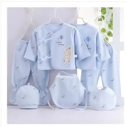 Слоновая кость Newborn underwear set of 7 pieces 1 - Цвет: Слоновая кость
