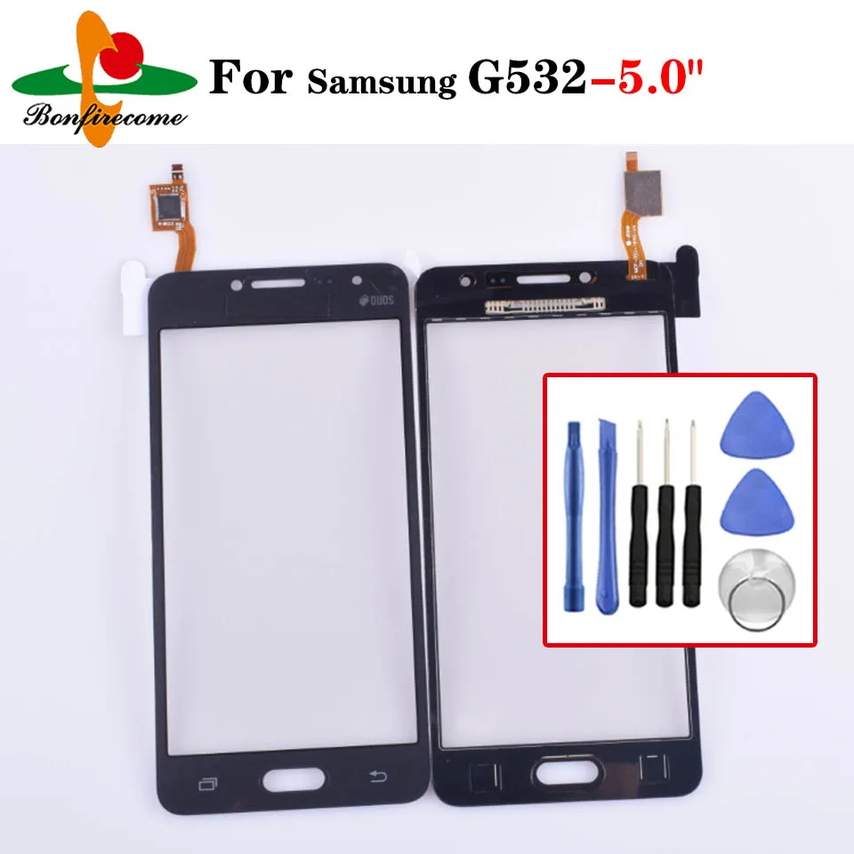 5.0" For Samsung Galaxy J2 Prime Duos SM-G532 G532 Touch Screen Digitizer Sensor Outer Glass Lens Panel