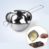 l sweet stainless steel heated butter chocolate melting pot milk bowl with handle