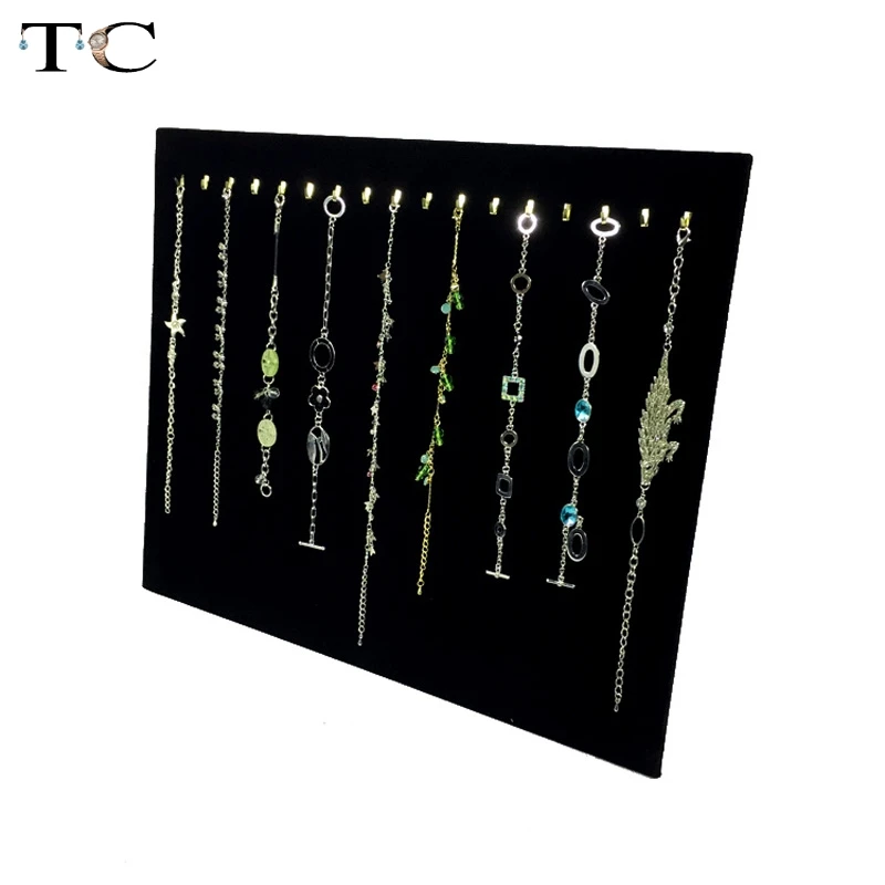 Новинка высокое качество бархатная доска для хранения ожерелье подвеска дисплей