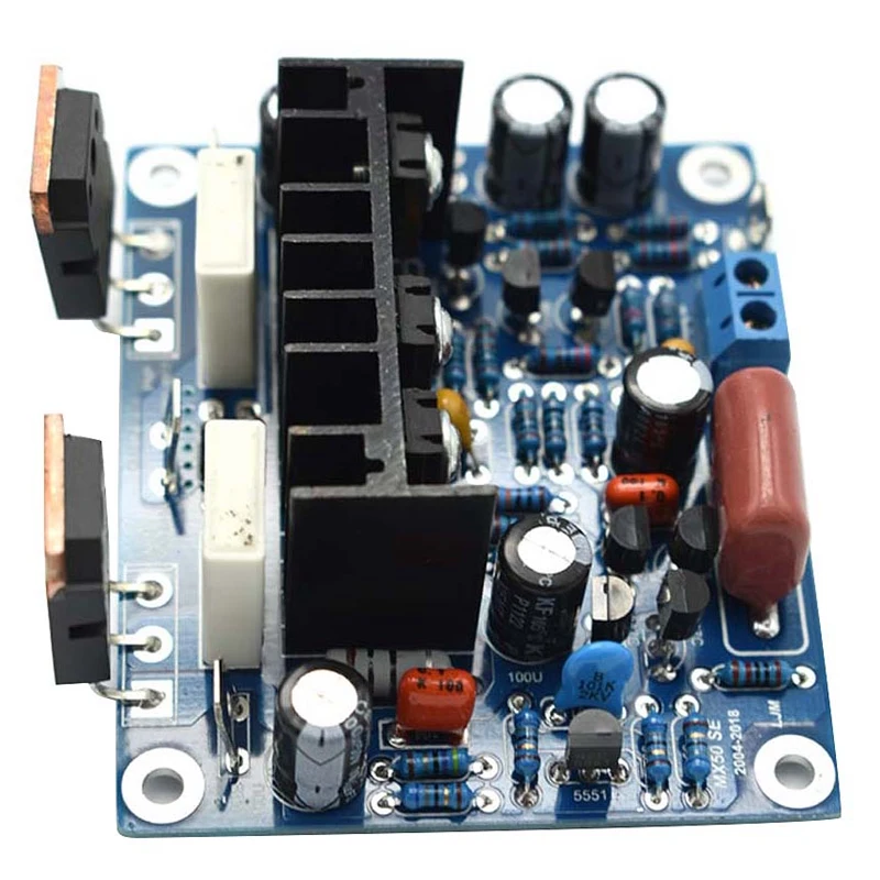 2 шт. HiFi MX50 SE 0 двухканальный 100 Вт + стерео усилитель мощности DIY KIT Science Toys для
