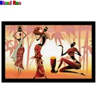 5D алмазная вышивка, африканские женщины, сделай сам, алмазная живопись, вышивка крестиком, искусство для портретной фотосъемки,