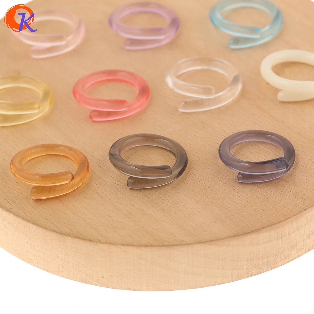 Cordial Design 25*25MM 100Pcs Jewelry Accessories/Resin Beads/Loop Shape/Charms/DIY Beads Making/Hand Made/Earring Findings | Украшения и