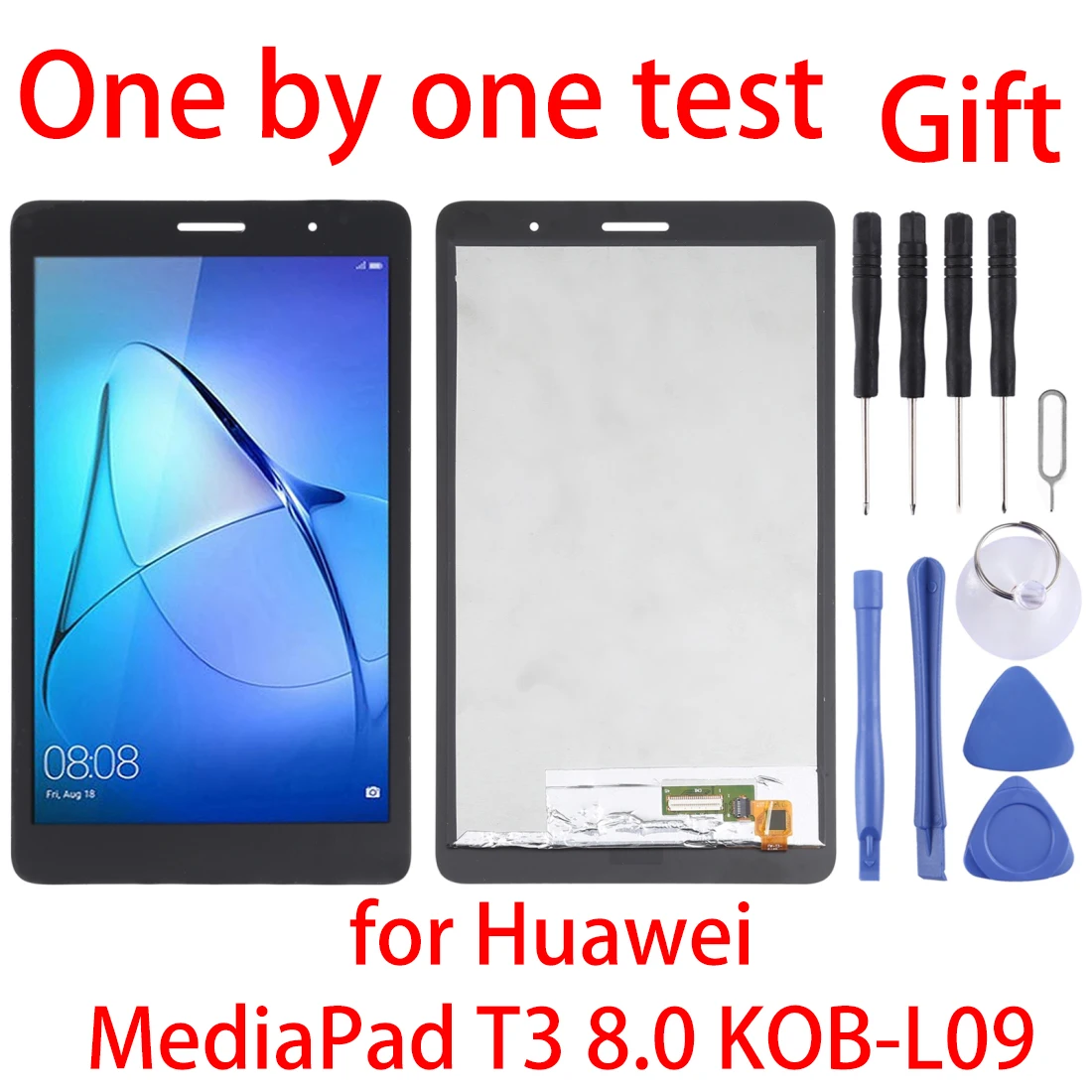 

Новинка, ЖК-экран и дигитайзер для MediaPad T3 в сборе для Huawei MediaPad T3 8,0 KOB-L09