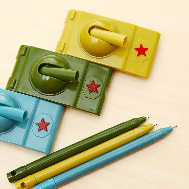 12 шт. креативная армейская гелевая ручка милые канцелярские принадлежности