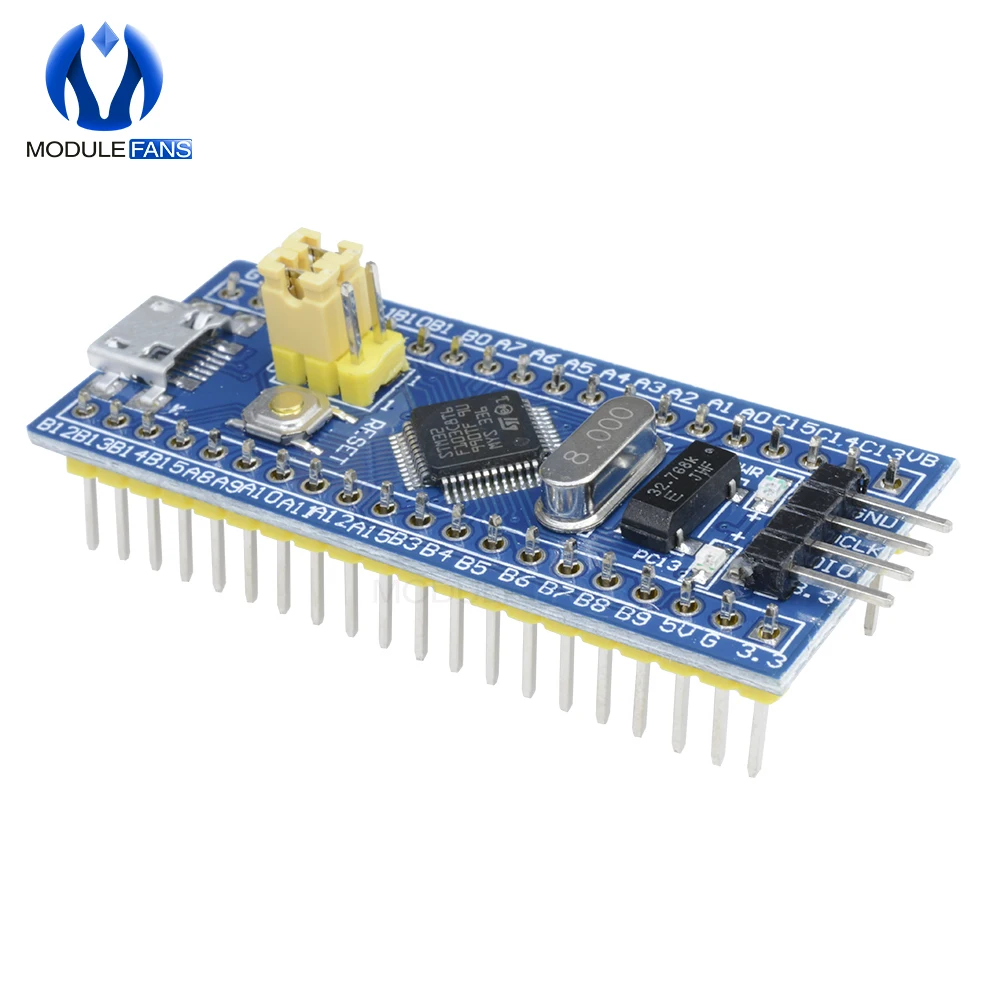 5 шт. плата разработки системы STM32F103C8T6 I/O IO ARM STM32 32 модуль макетной платы SWD для Arduino