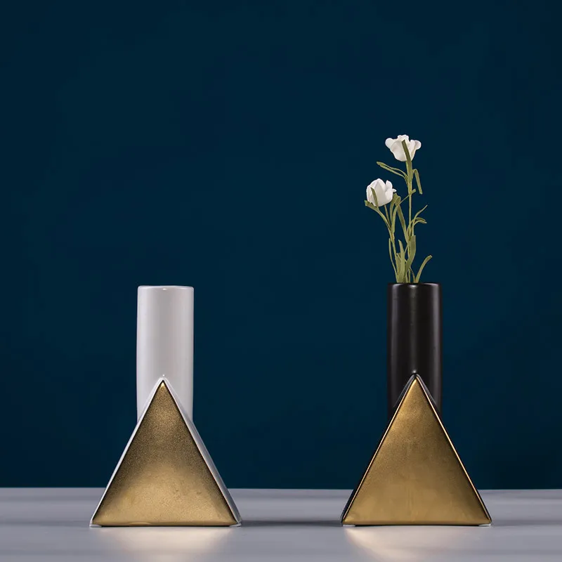 Ваза в скандинавском стиле украшения домашний геометрический творческие