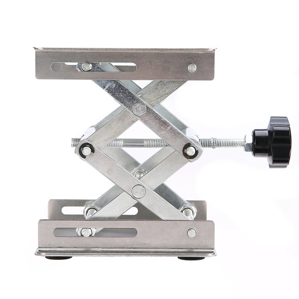 

Stainless Steel Lift Lifting Lab Platform Stand Lifter for Router Bench Table Woodworking
