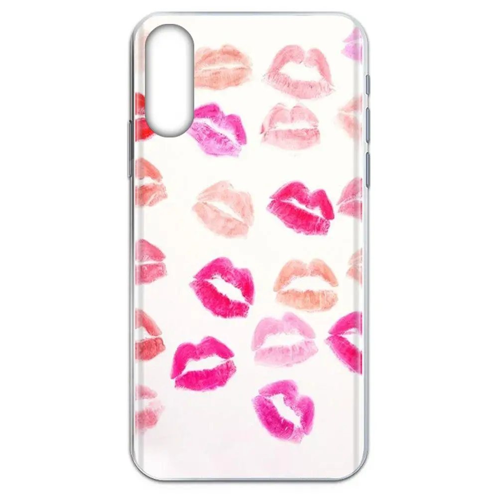 Пикантные женские туфли с рисунком в виде губ макияж косметика губная помада