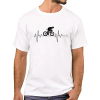 fpace hot sales biocycle scroll heartbeat printed men t shirt fashion harajuku t shirts short sleeve tshirts boy tee