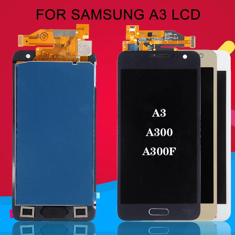 Dinamico продвижение A300F дисплей для samsung Galaxy A300 Lcd с кодирующий преобразователь сенсорного экрана в сборе A3 Lcd с инструментами