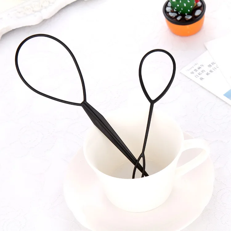 Пластиковая петля для волос инструмент укладки волшебный Топ хвост оплетка