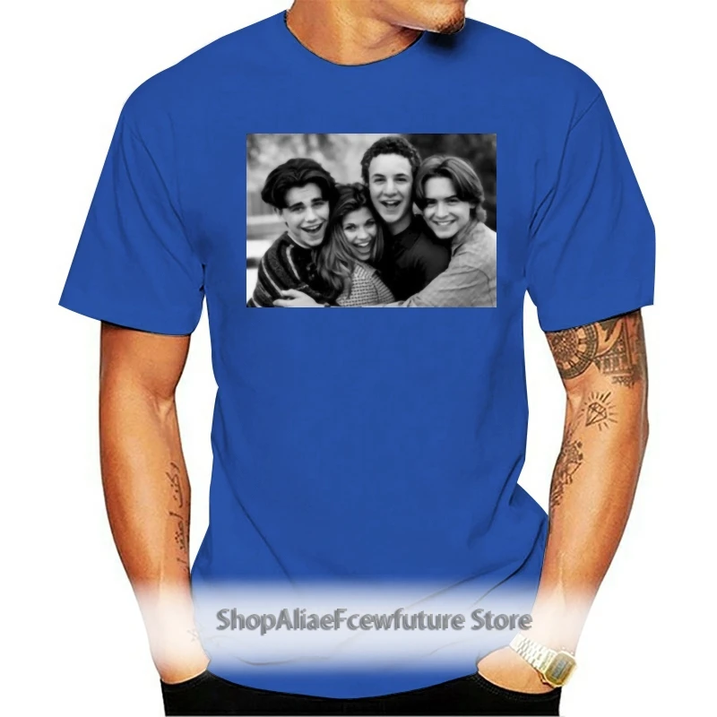 

Boy Meets World Tv Serious T Shirt Loose Size Top Tee Shirt