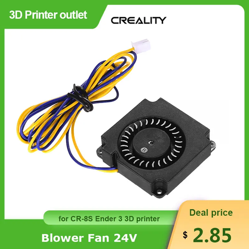 Вентилятор охлаждения Creality 3D 4010 бесщеточный 40 х40 х10 мм 24 в пост. Тока с