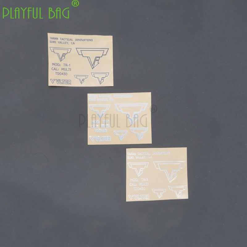 Игривый мешок Открытый CS DIY TTI tr1 металлическая наклейка Джон Вик цзиньмин