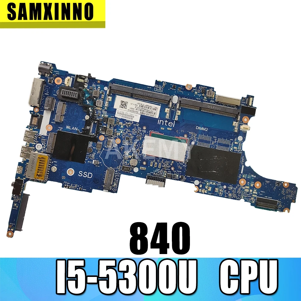 SAMXINNO для HP EliteBook 840 850 G2 материнская плата ноутбука I5 5300U 799511 001 501 601 6050A2637901 ноутбук