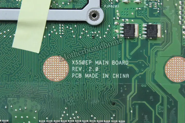 

X550EP motherboard For Asus F552E F552EP X552E A552E X550E X550EP X552EPlaptop motherboard with E1-2100 CPU Tests board
