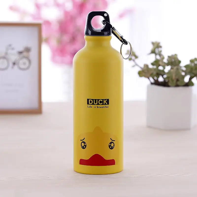 

Water Bottle 500 ML Outdoor Portable Sports Cycling Camping Drinkware Cute Creative Gift School Kids Water Bottle