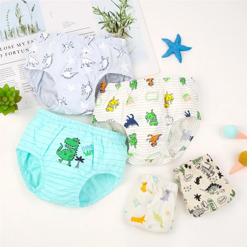 5 шт. / Лот хлопковые трусики для девочек детское нижнее белье с милым рисунком