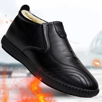 2022 men boots winter warm ankle boots fashion men snow boots for men causal shoes black sneakers mens leather botas masculina