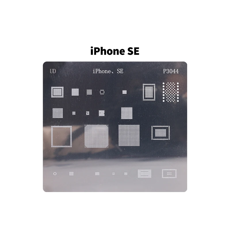 YIHUA 1PC BGA IC Chip Reballing Stencil Kit Set Tin Planting Soldering Net Solder Template for iphone 5/6/7/8/11/12/SE/XR | Инструменты