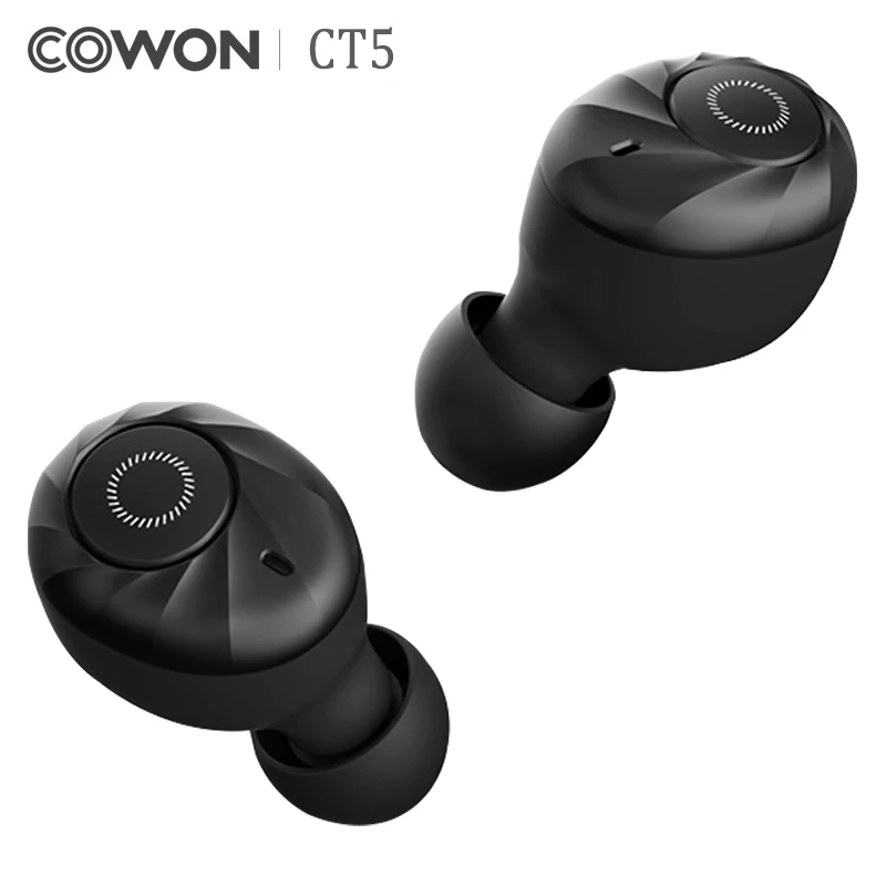 COWON CT5 Bluetooth 5 0 IPX4 водонепроницаемые спортивные Hi-Fi наушники
