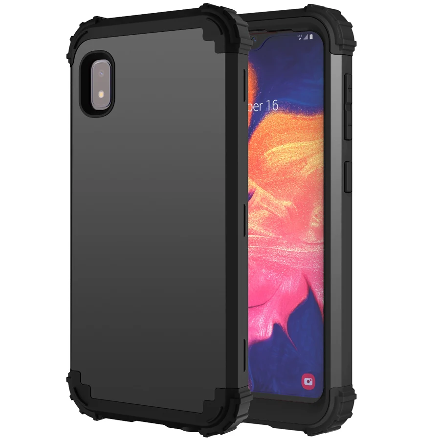 

Heavy Duty Hybrid Sturdy Armor Defender High Impact Shockproof Protective Case For Samsung Galaxy A10E Cover