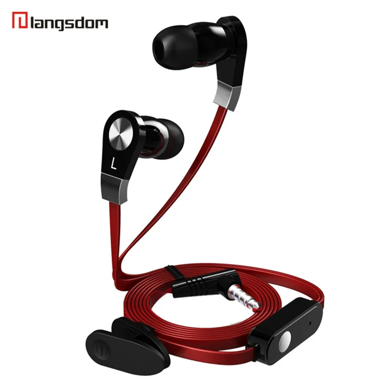 Langsdom JM02 металлические проводные наушники-вкладыши Универсальные стерео басы