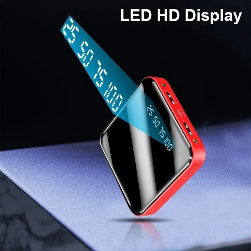 50000mah mini power bank fast charging phone chaeger outdoor portable digital display external battery for xiaomi iphone samsung free global shipping