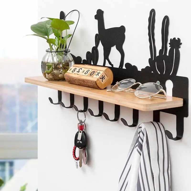 Практичные серии Desert Journey металлические крючки настенная полка для ключей