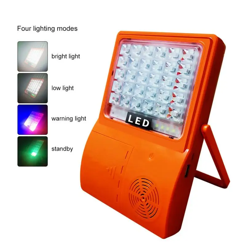 

Solar Camping Light USB Multifunctional Bluetooth Light Music Warning Panel Light Outdoor Light Camping Lighting Emergency Light