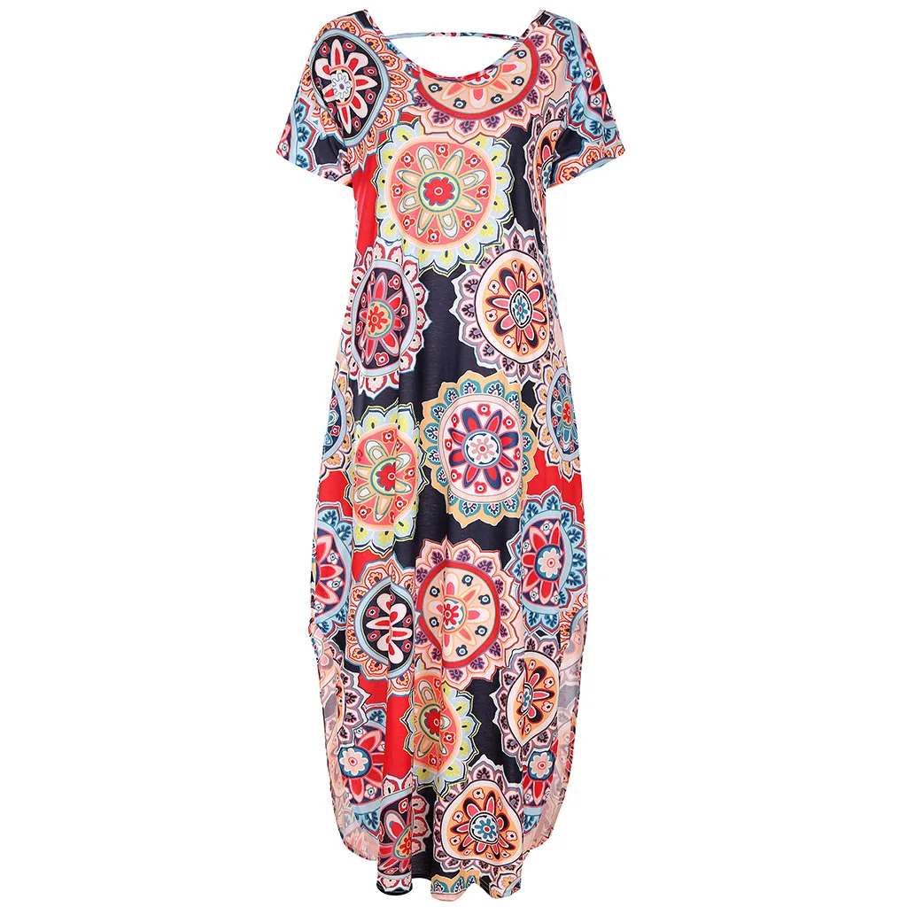 

Women Dress Gothic Plus Size Womens Dresses Woman Party Night Sexy 2021 Summer Elegant Mama Fashion Floral Print Vintage