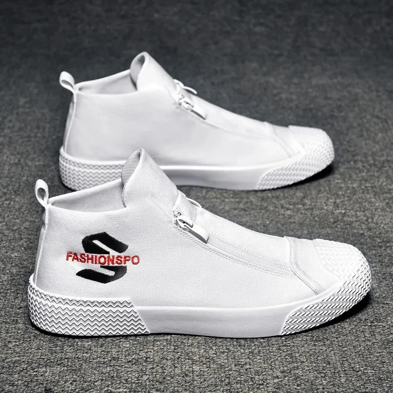 

Canvas Shoes Men old school Black and White 2021 Trend Summer Men's Casual Shoes Breathable Male Versatile Cloth Shoes Boys