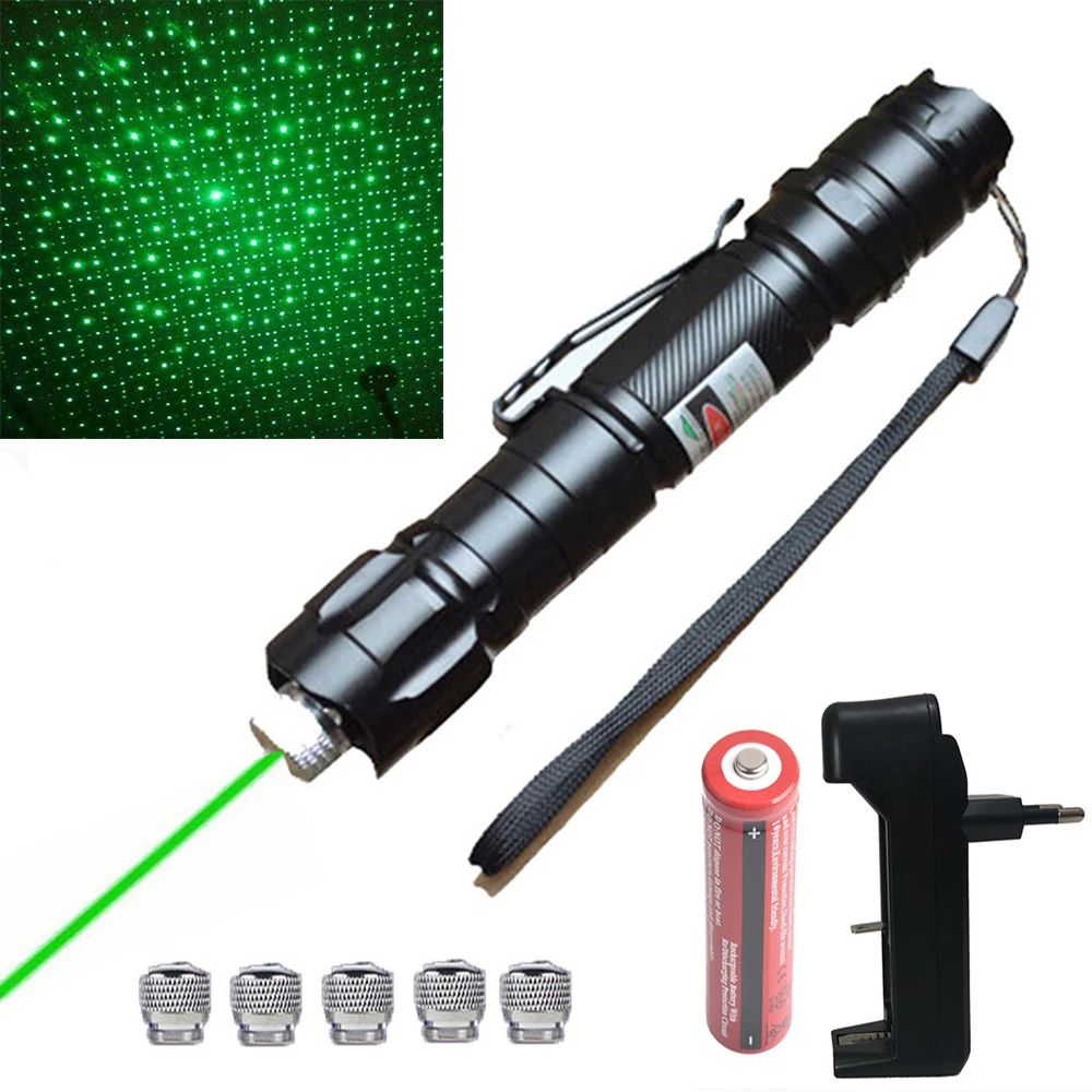 

High-power Equipment 5mw Green Laser Pointer 009 Green Dot Sight for Outdoor Hunting Ultra-long Radiation Laser Pointer Hot Sale