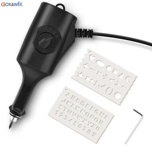 GOXAWEE электрический гравер с переменной скоростью, гравировка, резьба, ручка, плоттер, станок, долото, наконечники на металле, дереве, стекле, пластике, керамике