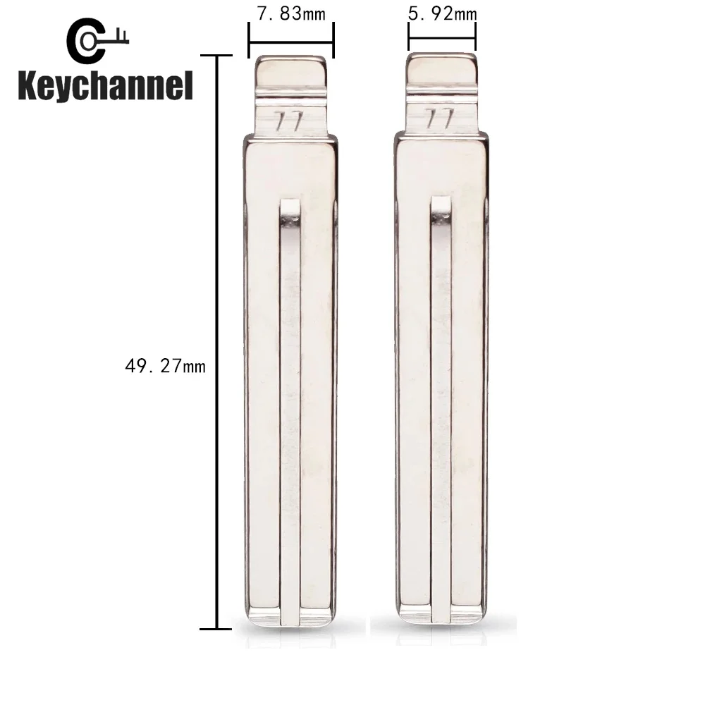 10 шт. № 77 KD BLADE НЕОБРАБОТАННАЯ металлическая фотосессия для женских/KD900/VVDI