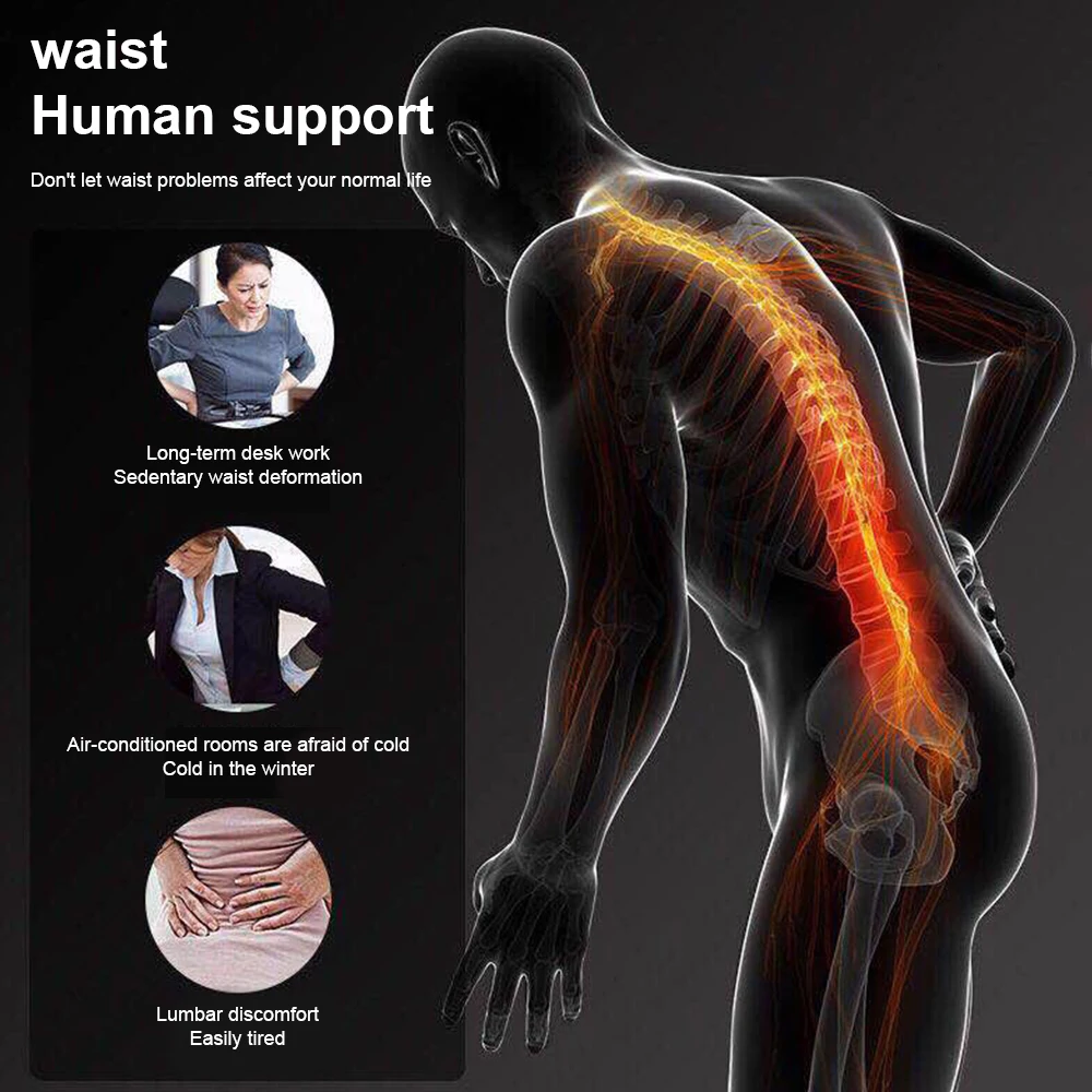 

Back Massager Stretcher Equipment Waist Massage Instrument Massageador Fitness Lumbar Support Relaxation Spine Spine Pain Relief