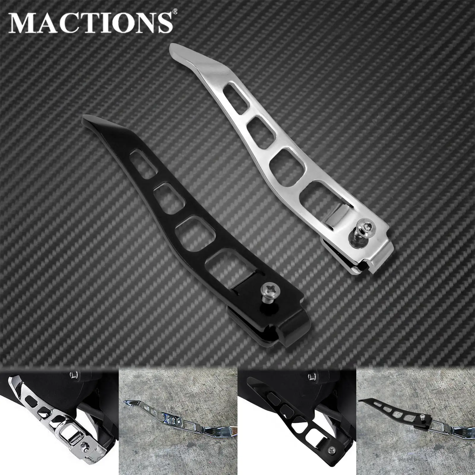 Набор для продления мотоцикла с ЧПУ Хромированная Подставка Harley Dyna 1993-2017 Low Rider