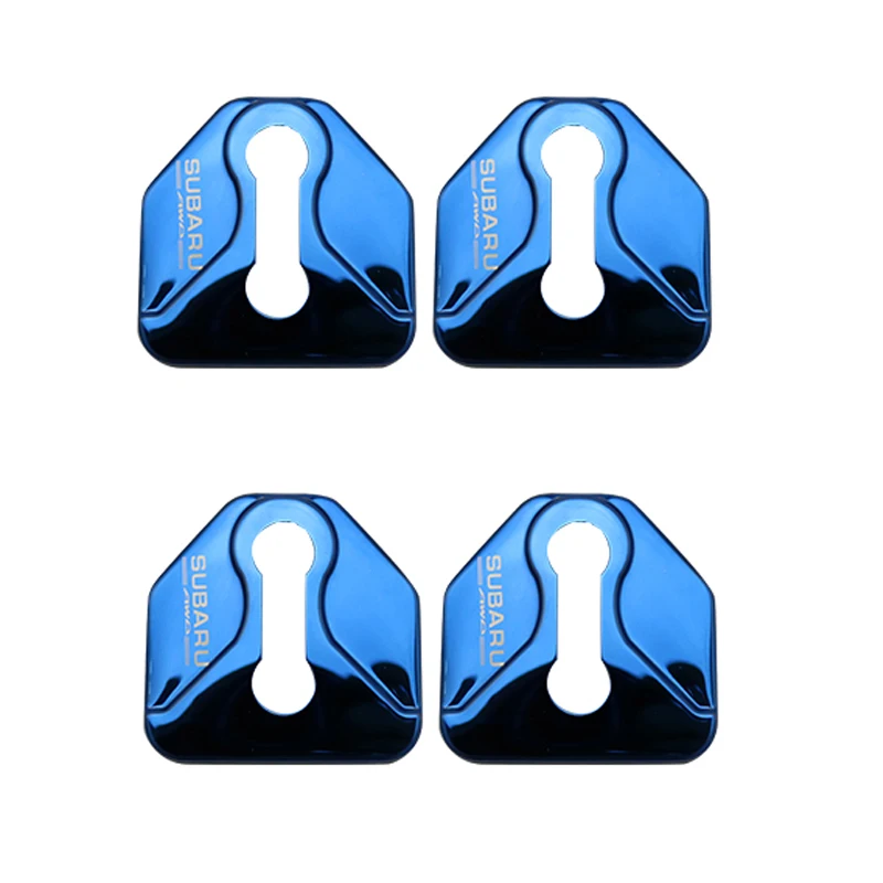 Автомобильная застежка на дверной замок Защитная Наклейка для Subaru Forester Outback Legacy