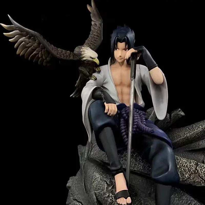 Аниме GK Sasuke Hawk фигурка ПВХ Модель игрушка 35 см|Игровые фигурки и трансформеры| |